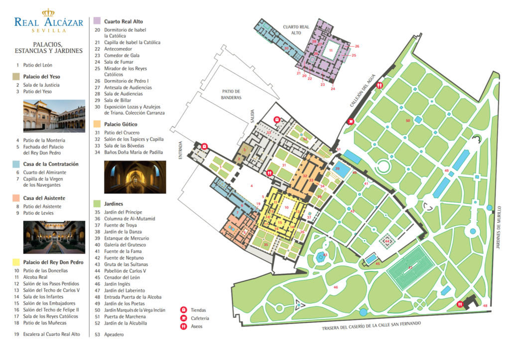 Mappe Siviglia Cosa Vedere A Siviglia